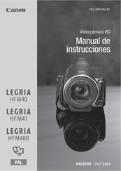 Canon LEGRIA HFM41 Manual De Instrucciones