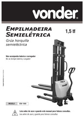 vonder ESV 1500 Manual De Instrucciones