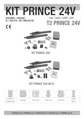 RIB T2 PRINCE 24V Manual Del Usuario