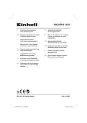 EINHELL ARCURRA 18/55 Manual De Instrucciones Original