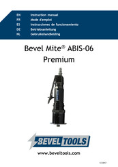 Bevel Tools Bevel Mite ABIS-06 Premium Instrucciones De Funcionamiento