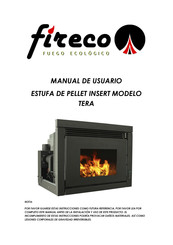 Fireco TERA Manual De Usuario