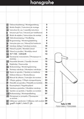 Hansgrohe Talis S 190 72032000 Modo De Empleo / Instrucciones De Montoje