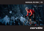 Cervélo R5 RIM Manual De Instrucciones