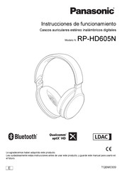 Panasonic RP-HD605N Instrucciones De Funcionamiento