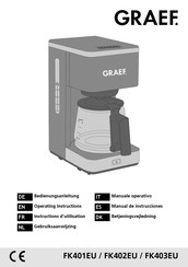 Graef FK401EU Manual De Instrucciones