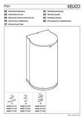 KEUCO Plan 14956 171237 Manual De Instrucciones De Uso