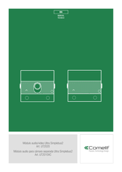 Comelit Ultra Simplebus2 UT2010VC Manual Tecnico