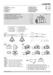 Sauter VKR Serie Instrucciones De Montaje