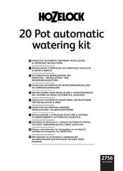 Hozelock 20 Pot Instrucciones Para Instalación Y Funcionamiento