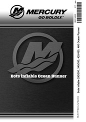 Mercury GO BOLDLY Ocean Runner 290/300 Manual Del Usuario