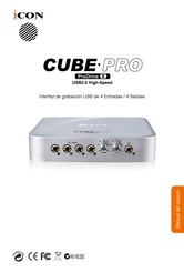 ICON CUBE PRO Manual Del Usuario