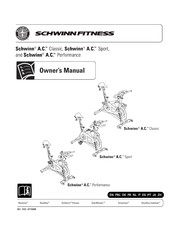 Schwinn Fitness A.C. Sport Manual Del Usuario