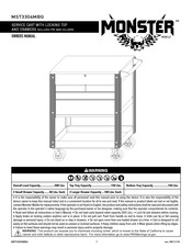 Monster MST3304MBG Manual Del Propietário