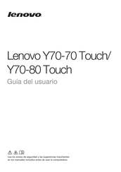 Lenovo Y70-70 Touch Guia Del Usuario