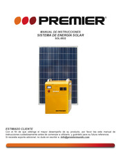 Premier SOL-5532 Manual De Instrucciones