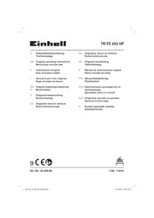 EINHELL TE-TS 250 UF Manual De Instrucciones Original