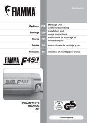 Fiamma F45L Instrucciones De Montaje