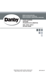 Danby DFC40C1SSDB Guía De Utilización Y Cuidado Para El Propietario