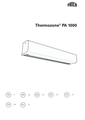 Frico Thermozone PA 1000 Manual De Instrucciones