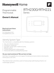 Honeywell Home RTH221 Manual Del Propietário