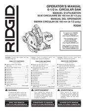 RIDGID R3204 Manual Del Operador