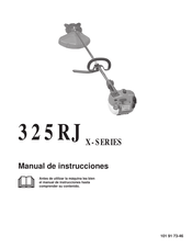 Husqvarna 325RJX Serie Manual De Instrucciones
