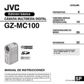 JVC GZ-MC100 Manual De Instrucciones