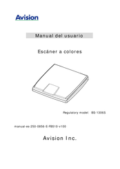 Avision BS-1306S Manual Del Usuario