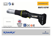 Klauke MAP215CFM Manual De Instrucciones