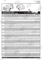 ECS Electronics RN-044-BB Instrucciones De Montaje