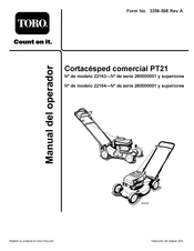 Toro 22164 Manual Del Operador