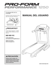 Pro-Form PERFORMANCE 1250 Manual Del Usuario