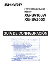 Sharp XG-SV200X Guía De Configuración