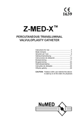 NuMED Z-MED-X Manual Del Usuario