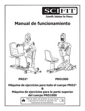 SCIFIT PRO1000 Manual De Funcionamiento