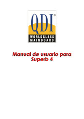 QDI Superb 4 Manual De Usuario