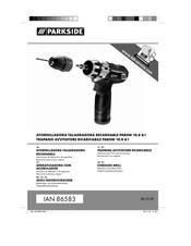 Parkside PABSW 10.8 A1 Instrucciones De Utilización Y De Seguridad