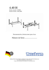 Nussbaum 4.35H Manual Del Usuario