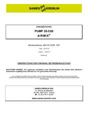 SAMES KREMLIN 35-C50 AIRMIX Manual De Instrucciones