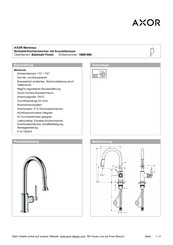 Axor Montreux 16581800 Manual Del Usaurio