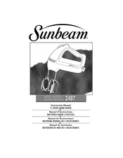 Sunbeam 2487 Manual De Instrucciones