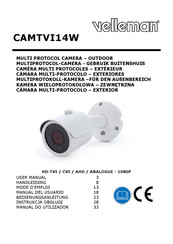 Velleman CAMTVI14W Manual Del Usuario