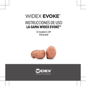 Widex Evoke  E-XP Instrucciones De Uso