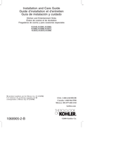 Kohler K-3372 Guía De Instalación Y Cuidado