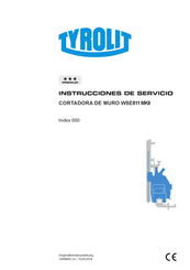 TYROLIT Hydrostress WSE811 Instrucciones De Servicio