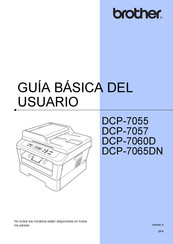 Brother DCP-7060D Guia Basica Del Usuario