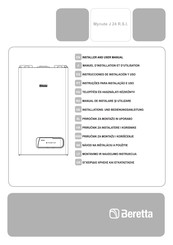 Beretta Mynute J 24 R.S.I. Instrucciones De Instalacion Y Uso