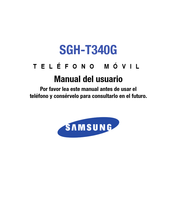 Samsung SGH-T340G Manual Del Usuario