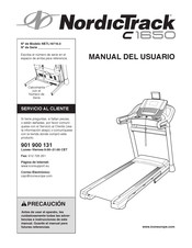 NordicTrack C1650 Manual Del Usuario